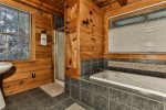 Soaking Tub and Shower 